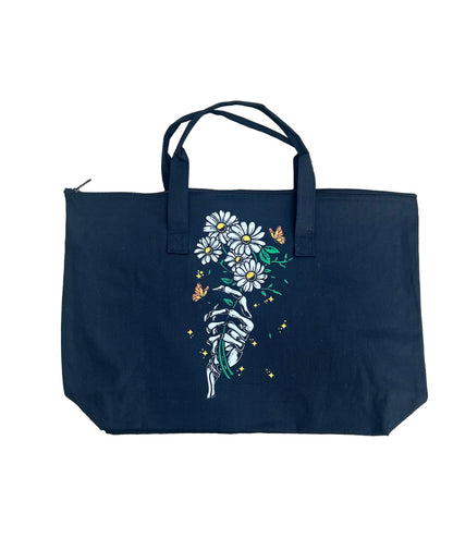 “Even in Death” Canvas Bag