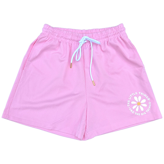 The Little Things.. (Pink Mesh Shorts)