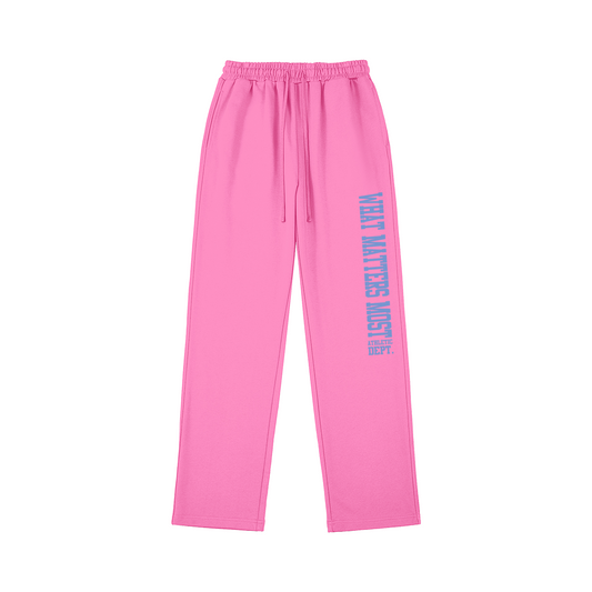 What Matters Most Athletic Dept. Sweatpants (Pink)