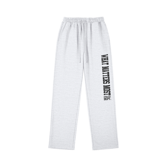 What Matters Most Athletic Dept. Sweatpants (Grey)
