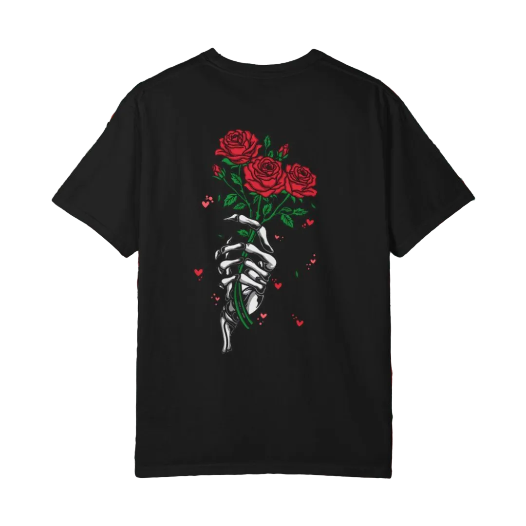 Even In Death Tee (Roses)